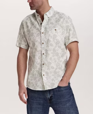 Weatherproof Vintage Classic-Fit Short-Sleeve Button-Down Shirt