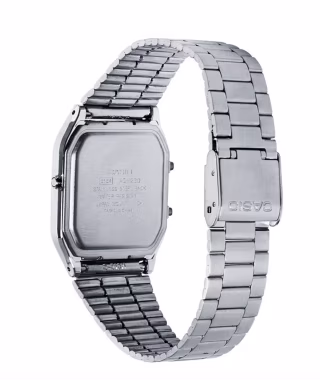 Casio Unisex Analog Digital Stainless Steel Watch
