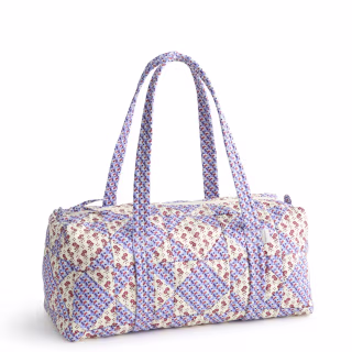 Vera Bradley Premium Cotton Small Original Duffel Bag