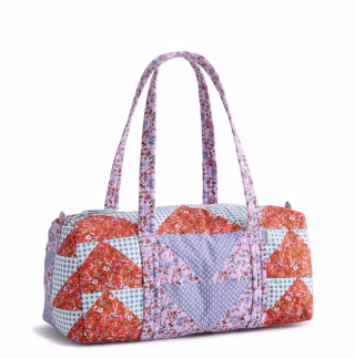Vera Bradley Premium Cotton Small Original Duffel Bag