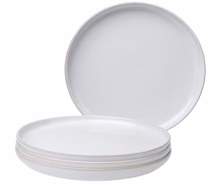 Giroflier Junko Flat Dinner Plate (Set of 4)