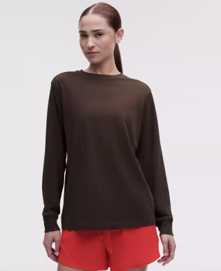 Lululemon All Yours Organic Cotton Long-Sleeve Shirt