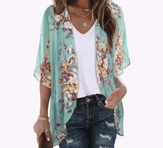 Chicgal Loose Cardigan Cover Up