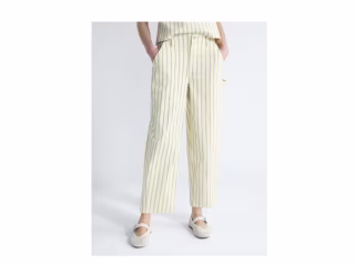 Free Assembly High Rise Cropped Carpenter Barrel Jeans 26"