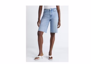 Scoop Denim Bermuda Shorts