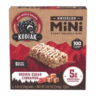 Kodiak Cakes Drizzled Mini Chewy Granola Bars