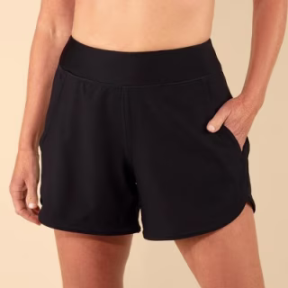 Lands' End UPF Full Coverage Swim Board Shorts