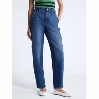 Free Assembly High Rise Cropped Carpenter Barrel Jeans 26"