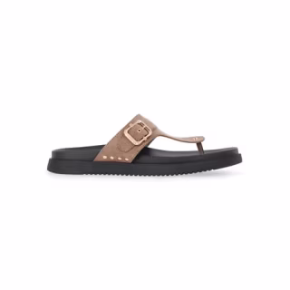 Madden NYC Women's Faux Suede Thong Footbed Sandals