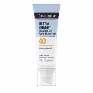 Neutrogena Ultra Sheer Invisible Gel Face Sunscreen