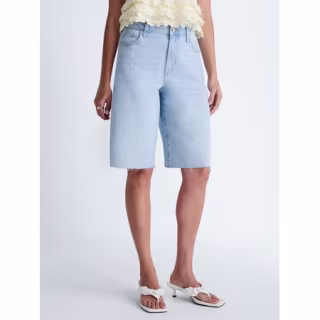 Scoop Denim Bermuda Shorts