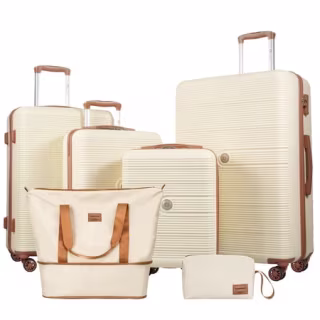 Travelhouse Hardshell Luggage Set (6 Piece)
