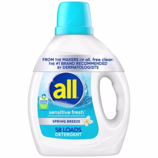 All Sensitive Fresh Liquid Laundry Detergent