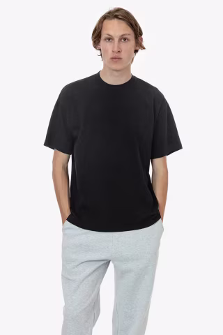 Los Angeles Apparel The 1801 6.5oz Garment Dye Crew Neck T-Shirt