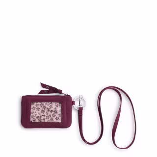 Vera Bradley Outlet Ultralight Zip ID and Lanyard
