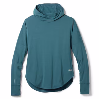 REI Co-op Women's Sahara Shade Hoodie Green M