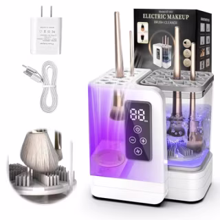 OctHope 5-in-1 Electric Makeup Brush Cleaner & Dryer Machine