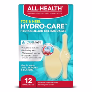 All Health Advanced Fast Healing Hydrocolloid Gel Bandages