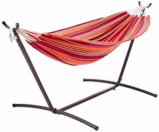 Amazon Basics Double Hammock with 9-Foot Stand