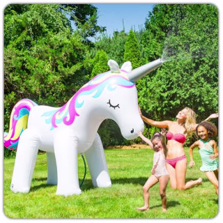 BigMouth Inc. Ginormous Inflatable Unicorn Sprinkler