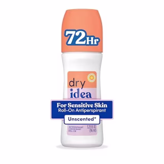 Dry Idea Unscented Roll-On Deodorant & Antiperspirant