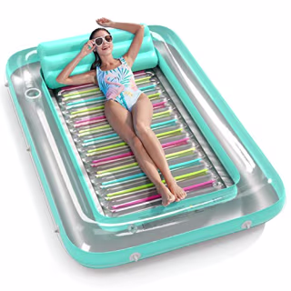 Jasonwell Inflatable Tanning Pool Lounger Float