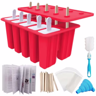 Miaowoof Homemade Silicone Popsicle Molds Set