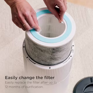 Shark Air Purifier with True HEPA (HP102PETBL)