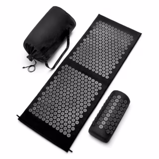 Sivan Health and Fitness Extra Large Acupressure Mat and Pillow Set