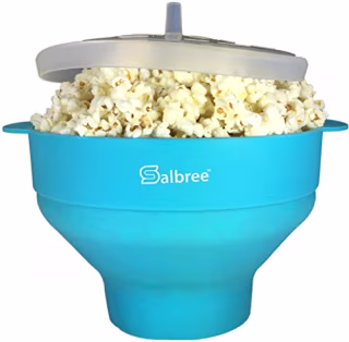 The Original Salbree Microwave Silicone Popcorn Maker