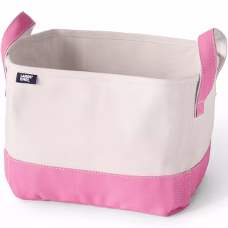 Lands' End Small Canvas Storage Tote