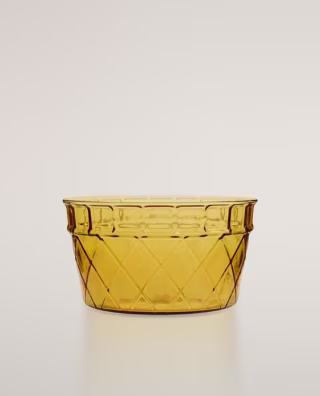 Zara Borosilicate Glass Ice Cream Bowl