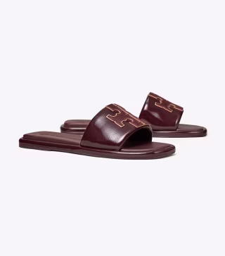 Tory Burch Double T Sport Slide