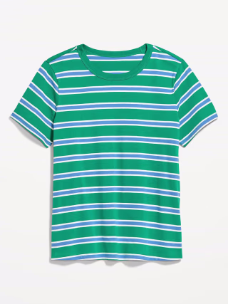 EveryWear Crew-Neck Striped T-Shirt
