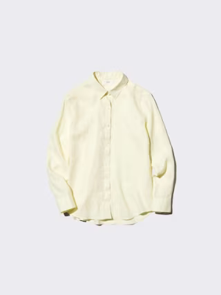 Uniqlo Women's Premium Linen Shirt