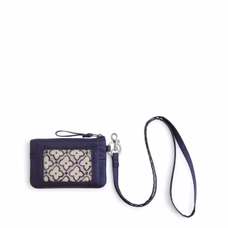 Vera Bradley Outlet Ultralight Zip ID and Lanyard
