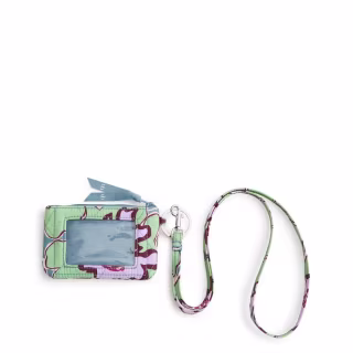 Vera Bradley Outlet Ultralight Zip ID and Lanyard