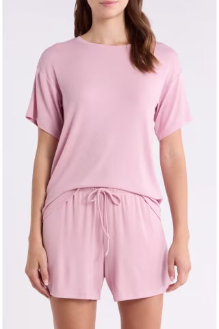 Nordstrom Moonlight Eco Easy Rib Short Pajamas