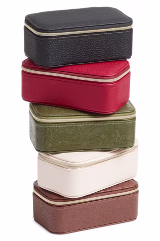 Nordstrom Rectangle Zip Jewelry Box