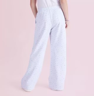 LoveShackFancy x Target Girls' Esme Everblooming Ditsy French Terry Wide Leg Sweatpants
