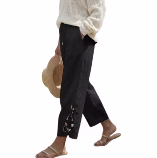 Dokotoo Linen Cotton Pants