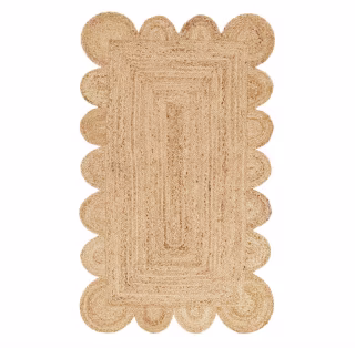 Gracie Oaks Cosner Hand Braided Area Rug