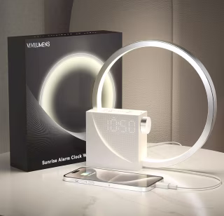 Wrought Studio Sunrise Alarm Clock with Wake Up Light