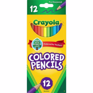 Crayola Pre-Sharpened Colored Pencils