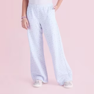 LoveShackFancy x Target Girls' Esme Everblooming Ditsy French Terry Wide Leg Sweatpants