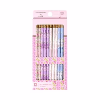 LoveShackFancy x Target Yoobi No. 2 Pencils (12 Pack)