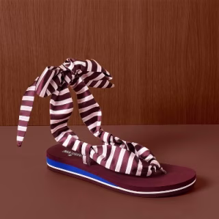 Rosie Assoulin x Target Women's Striped Wrap Sandals