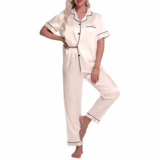 Dakimoe Silk Satin Pajamas