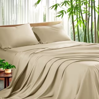 Sonoro Kate Luxury Cooling Bamboo Bed Sheet Set