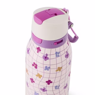 Tal 20oz Stainless Steel 2-in-1 Straw and Chug Water Bottle 